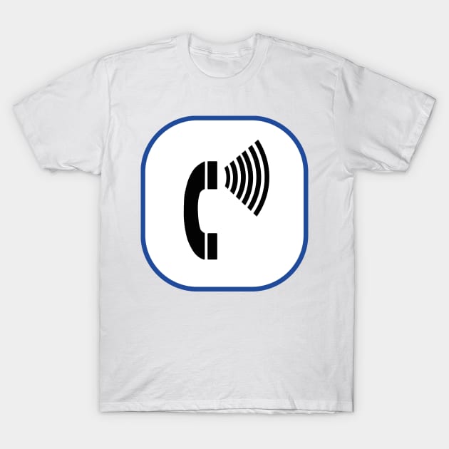 Volume Control Telephone T-Shirt by DiegoCarvalho